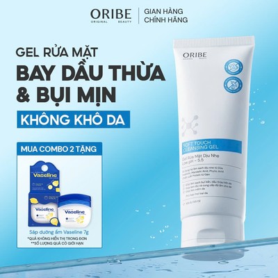Sữa Rửa Mặt Oribe Soft Touch Chứa Probiotic Prebiotic Làm Sạch Dịu Nhẹ Da Nhạy Cảm Da Dầu Mụn Không Paraben 100g