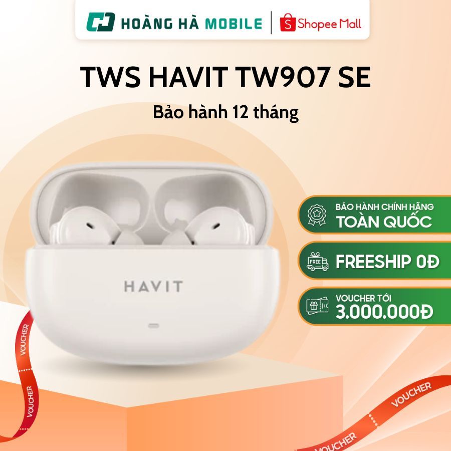 Tai Nghe TWS HAVIT TW907 SE - Chính hãng
