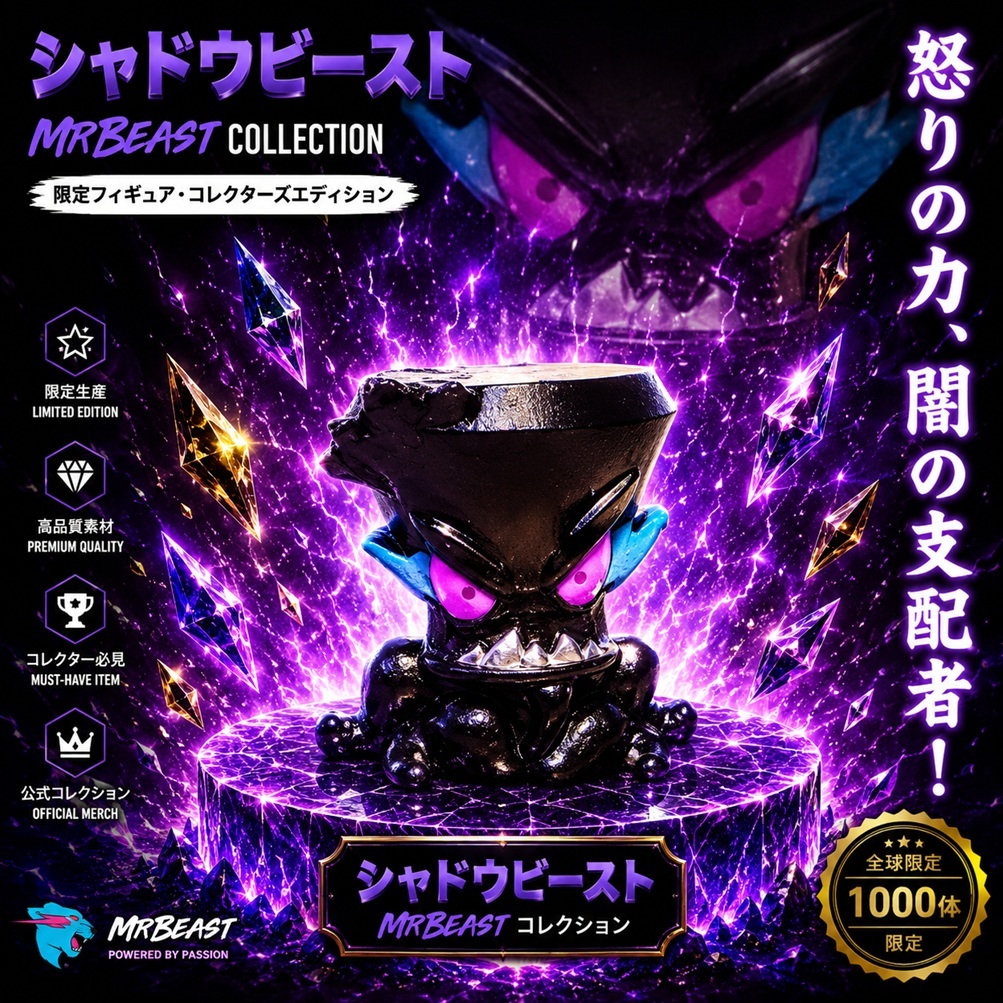 Mô hình dẻo chính hang Clear black hiếm Kaboom Cloud dòng MrBeast Lab Swarms 2186 27