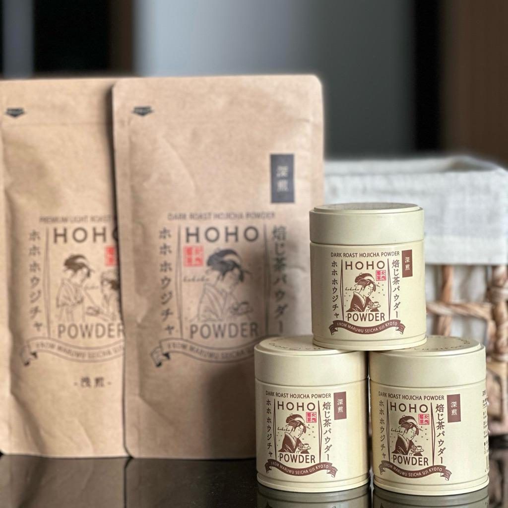 Hojicha hãng HOHO HOJICHA - Trà rang của Nhật Bản (premium, latte, chocolate...)  - Mauvezom