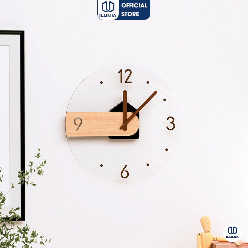 Đồng hồ treo tường thương hiệu ILUMIA - GP384