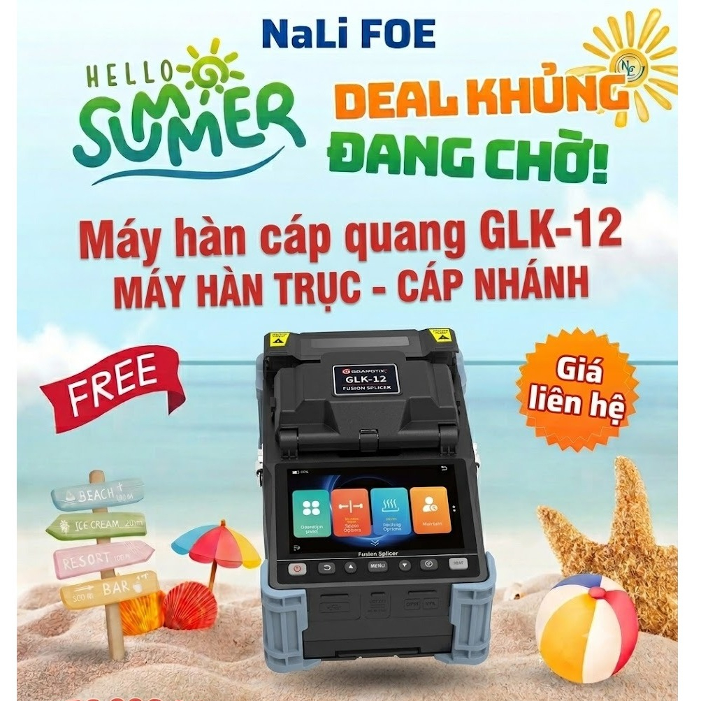 Máy GLK-12 sử dụng 4 động cơ - màn hình tích hợp cảm ứng - Quà tặng kèm 500 ống 2 xương