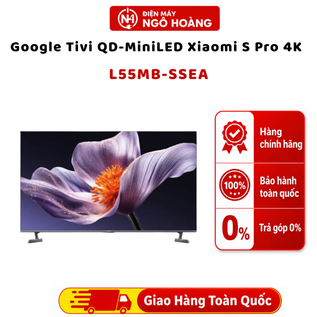 L55MB-SSEA - GooglTivi QD-MiniLED Xiaomi S Pro 4K 55 Inch L55MB-SSEA 2026e  Chính Hãng