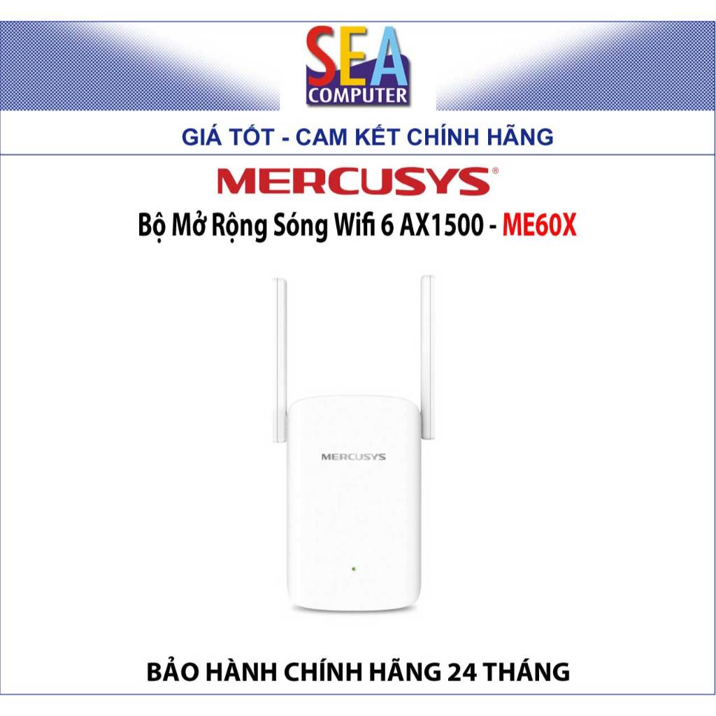 Mercusys Bộ Mở Rộng Sóng Wi-Fi 6 - ME60X / ME80X
