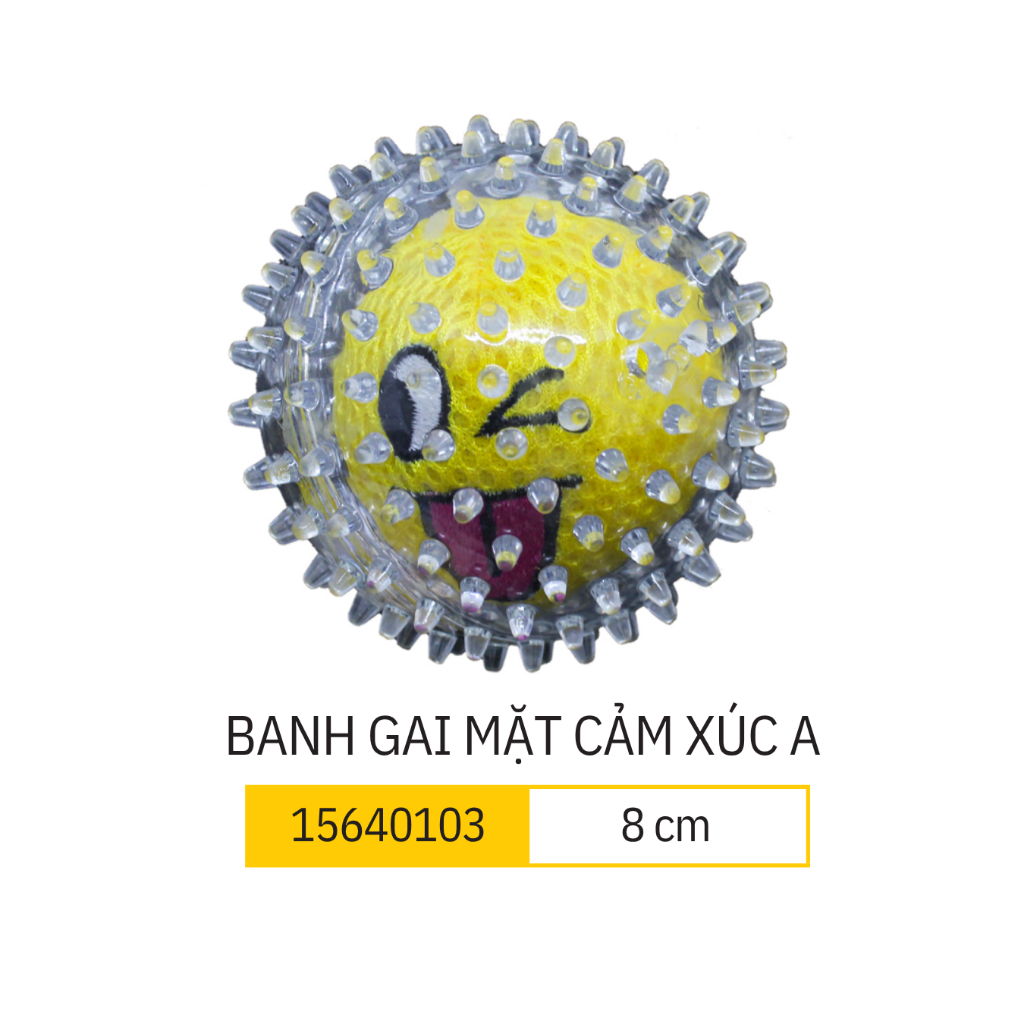 Bóng Gai Mặt Cảm Xúc T.P.R Spiky Emoji Ball (8cm)