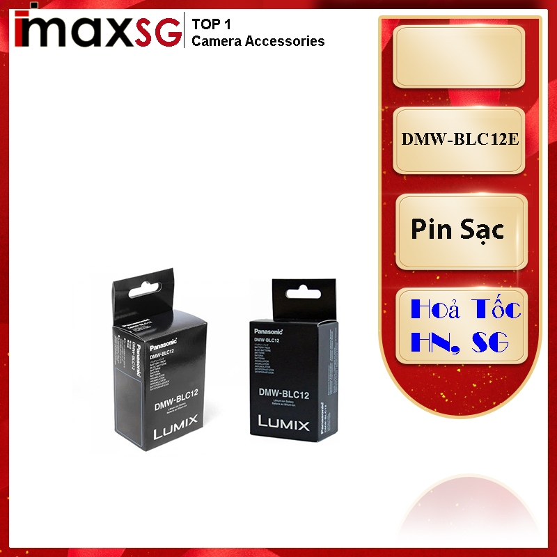 Pin sạc máy ảnh thay thế cho pin DMW-BLC12E