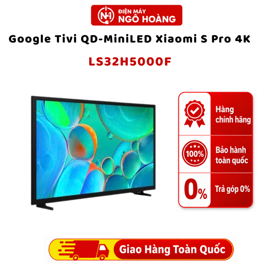 LS32H5000F - Smart Tivi Samsung 32 Inch LS32H5000F HD Smart TV Tizen OS Chính Hãng
