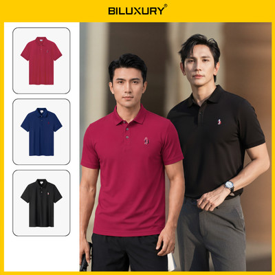 [T8_SALE 249K_HT] Áo Polo Nam 9APCB914 Biluxury Form Slimfit Cao Cấp Chống Nhăn Bền Màu