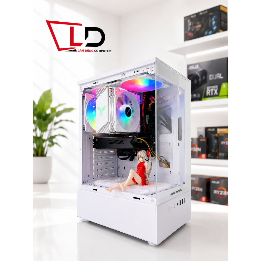 PC Gaming Văn Phòng Intel Core i5-4590 | H81 | RAM 8GB | SSD 128GB | VGA 750Ti 4GB - BH 36T