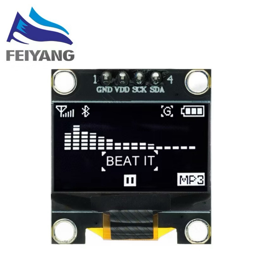Mô Đun HiểN Thị OLED 4pin / 7pin 0.96 "IIC I2C OLED 0.96 inch 128X64 OLED 0.96" IIC I2C Chuyên Dụng 