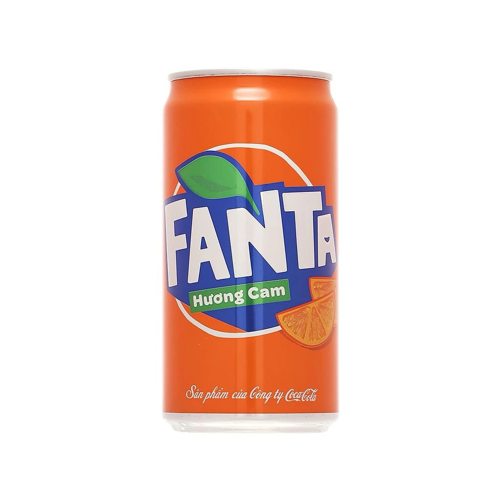 FANTA MINI - THÙNG 24 LON FANTA CAM 250ML