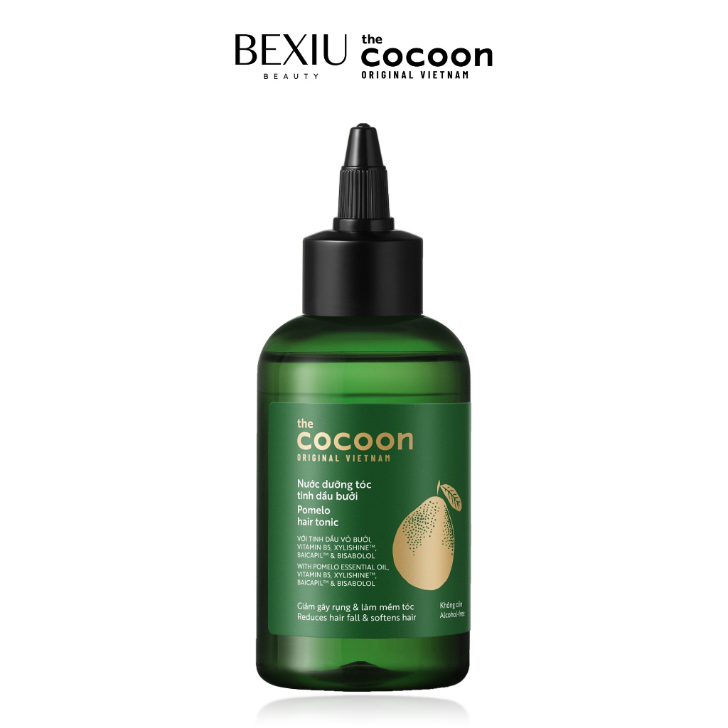 [BEXIU] Nước Dưỡng Tóc Tinh Dầu Bưởi Cocoon Ngăn Ngừa Gãy Rụng Và Hỗ Trợ Mọc Tóc 140ml