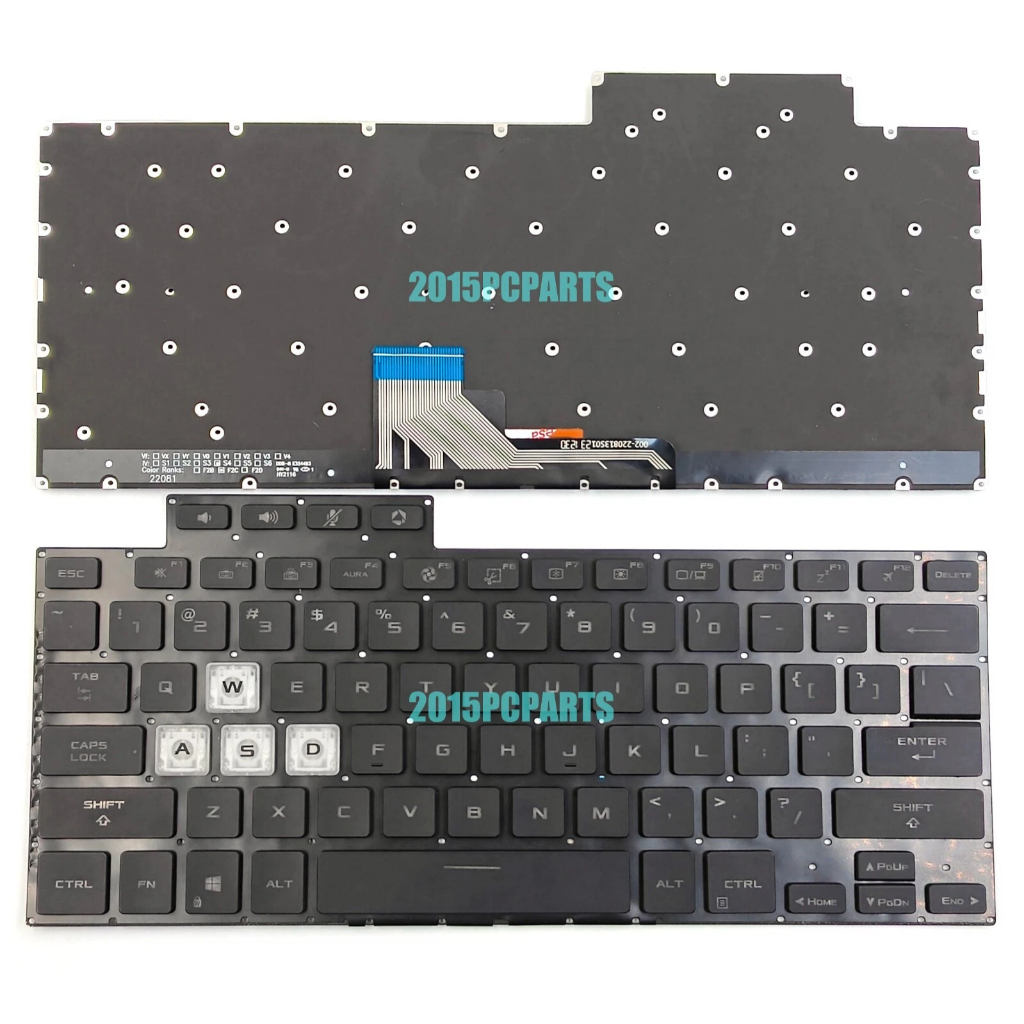 BÀN PHÍM [ZIN] Asus TUF Air FA516 FX516 FX516P FX516PC FX516PE FX516PM Keyboard Backlit US