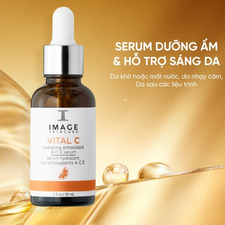 Serum chống oxy hóa IMAGE Skincare VITAL C Hydrating Antioxidant ACE - 30ml