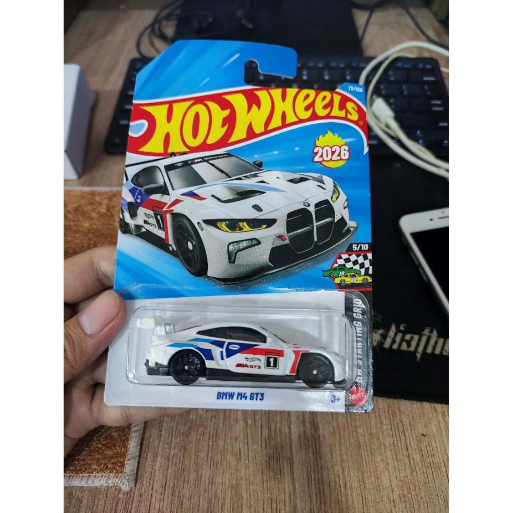 Xe hot wheels mô hình Bmw M4 gt3 2026