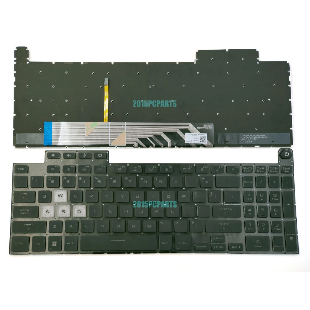 BÀN PHÍM [ZIN] Asus TUF Gaming A17 FA707RC FA707RE FA707RM FA707RR Keyboard RGB Backlit US