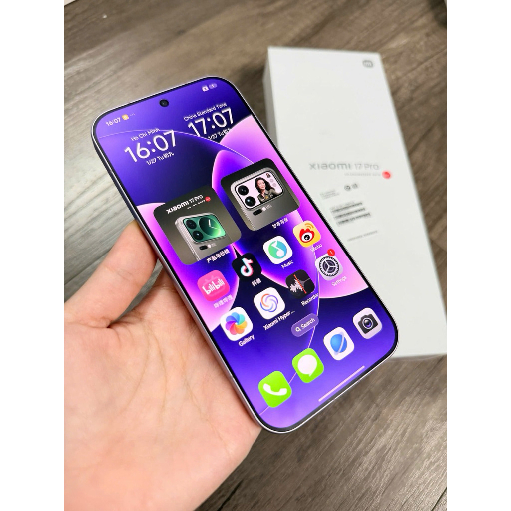 Điện thoại Xiaomi 17 Pro 5G (bản Nội Địa) Ram 12-256gb Fullbox - Đẹp 99%. | BigBuy360 - bigbuy360.vn