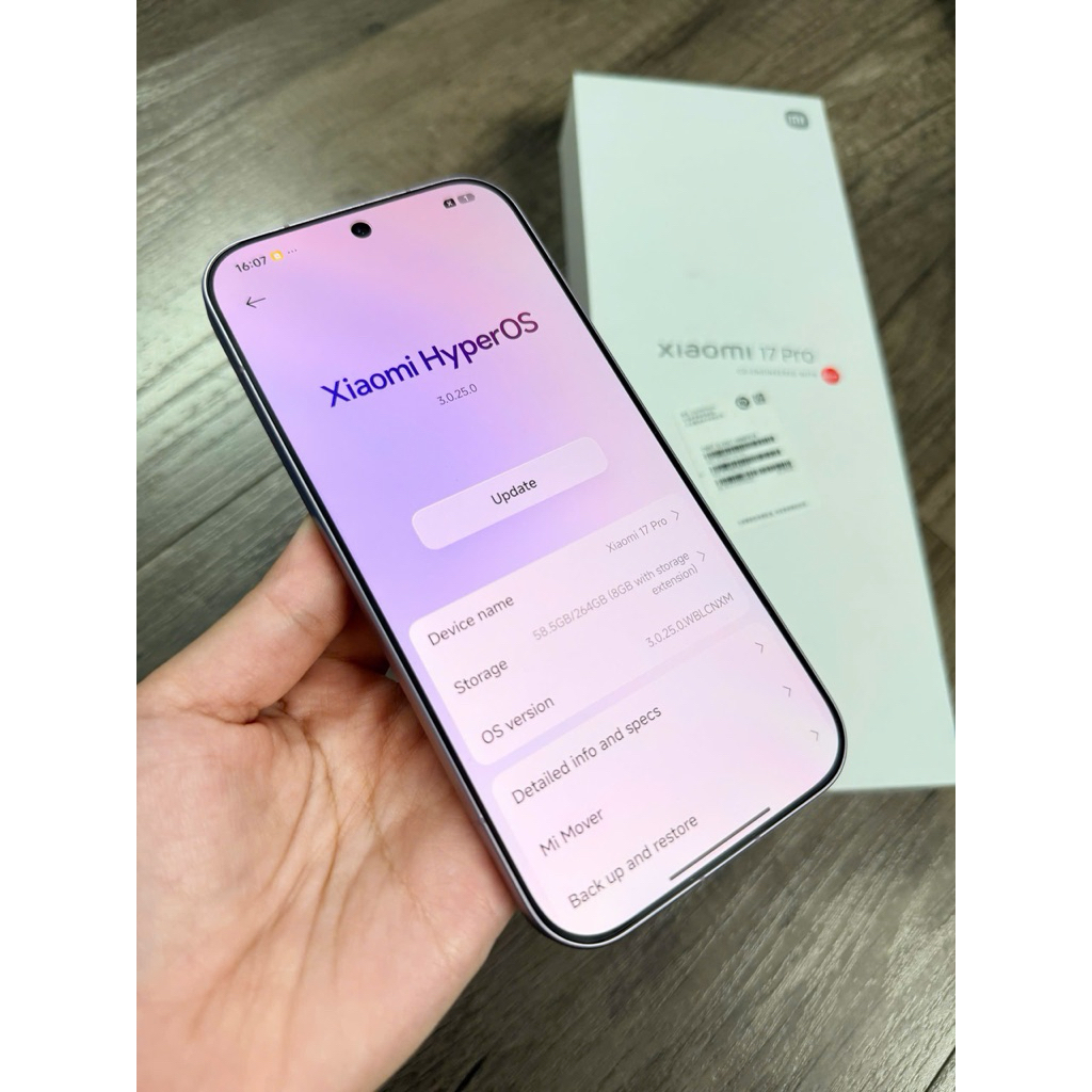 Điện thoại Xiaomi 17 Pro 5G (bản Nội Địa) Ram 12-256gb Fullbox - Đẹp 99%. | BigBuy360 - bigbuy360.vn