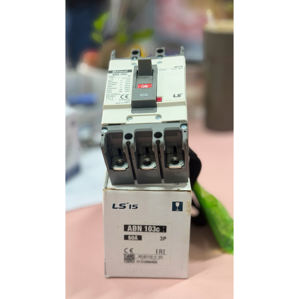 MCCB LS ABN103c 60A 3P 22kA