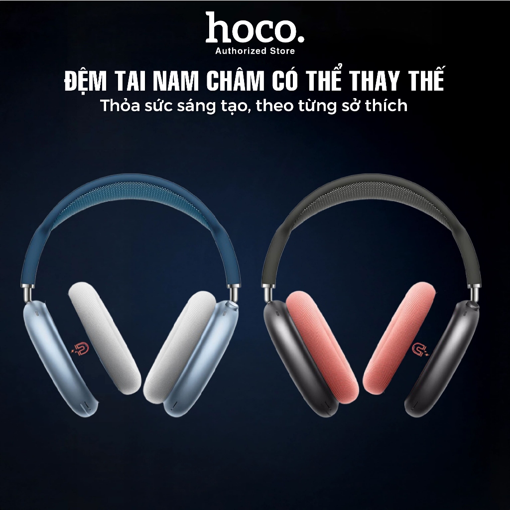Tai nghe chụp tai Hoco W65 chính hãng kiểu dáng gọn nhẹ, kết nối Bluetooth v5.4 siêu nhạy, bass hay, chính hãng Hoco | BigBuy360 - bigbuy360.vn