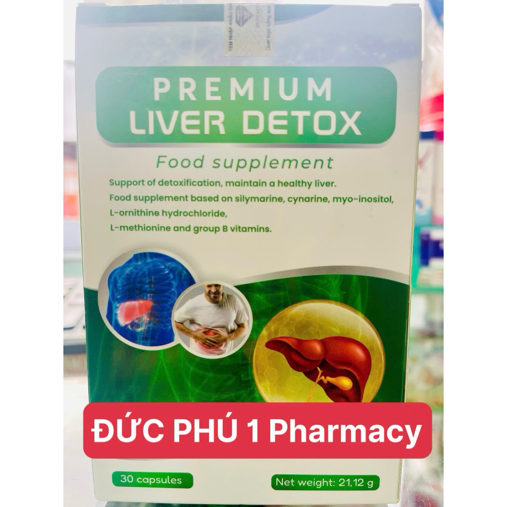 LIVER DETOX (hộp 30 viên).