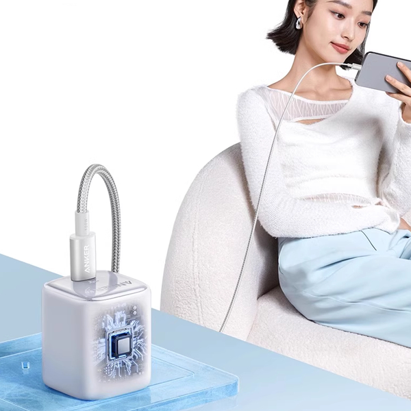 Củ sạc Anker Zolo 20W 1 cổng USB-C | Chân gập gấp gọn tiện lợi - A2699 | BH 18 tháng | BigBuy360 - bigbuy360.vn