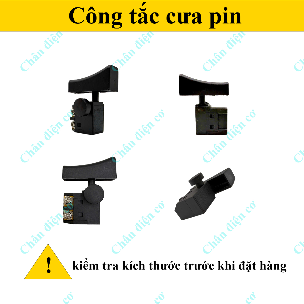 CÔNG TẮC CƯA XÍCH, CÔNG TẮC CƯA PIN DÙNG TRONG MÁY CƯA XÍCH, MÁY CƯA PIN