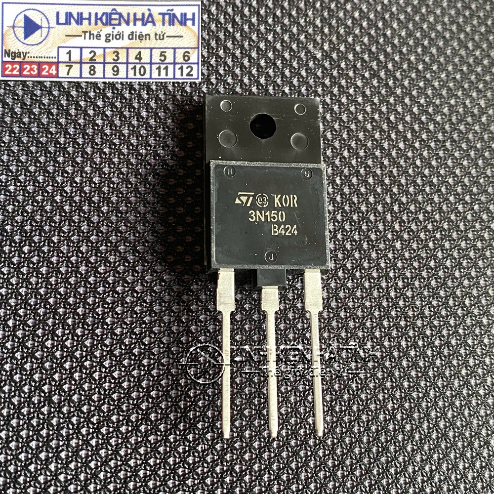 Túi 3 con 3N150 STFW3N150 Mosfet nguồn kênh N 2.5A 1500V hàng mới-AF13