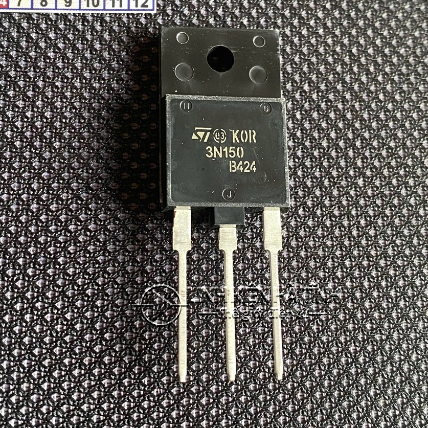Túi 3 con 3N150 STFW3N150 Mosfet nguồn kênh N 2.5A 1500V hàng mới