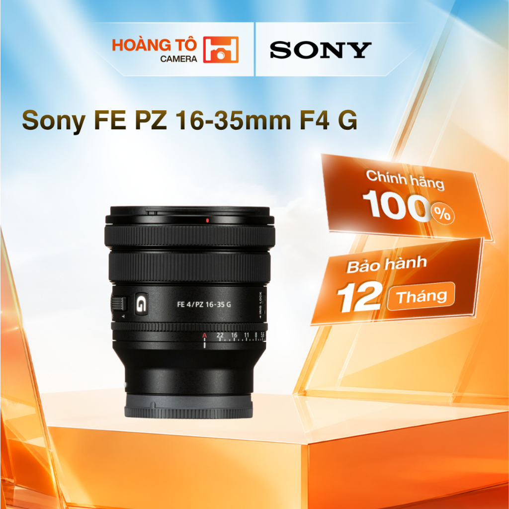 Ống kính Sony FE PZ 16-35mm F4 G | Mới chính hãng