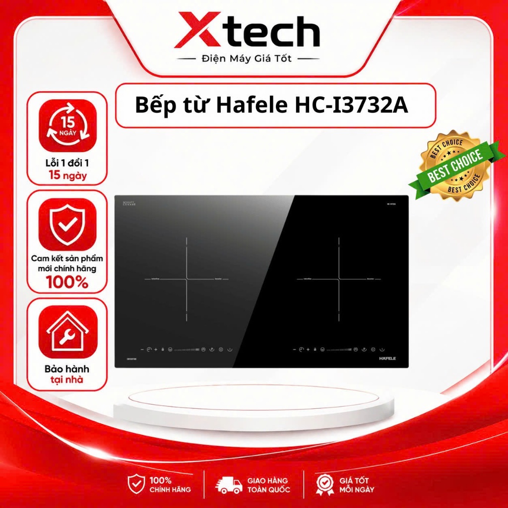Bếp từ Hafele HC-I3732A 536.61.736, Nhập khẩu nguyên chiếc