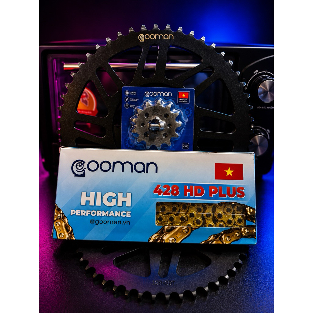 NHÔNG SÊN DĨA GOOMAN DATBIKE QUANTUM S2-S3