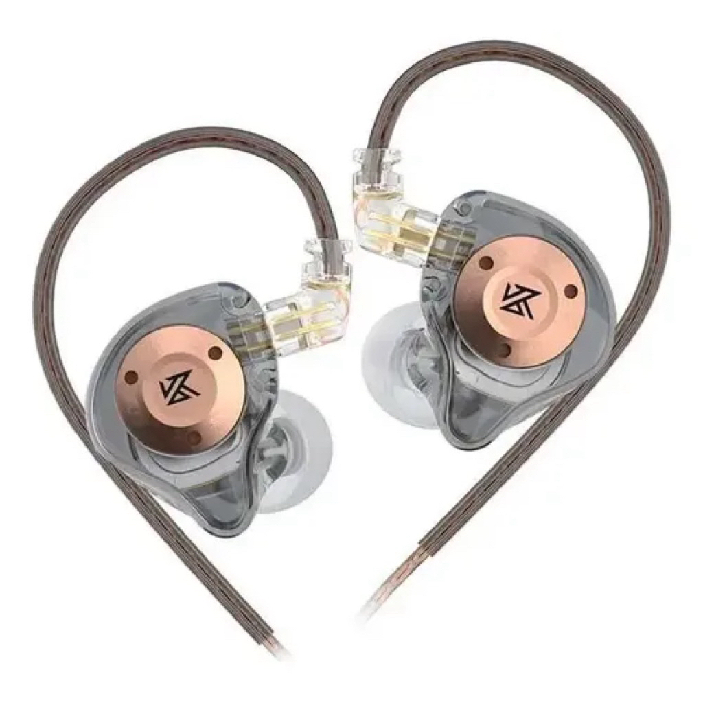 (Creed 2) Tai nghe nhét tai In Ear IEM KZ EDX PRO X HiFi Stereo, cáp tháo rời 0,75mm, khử tiếng ồn