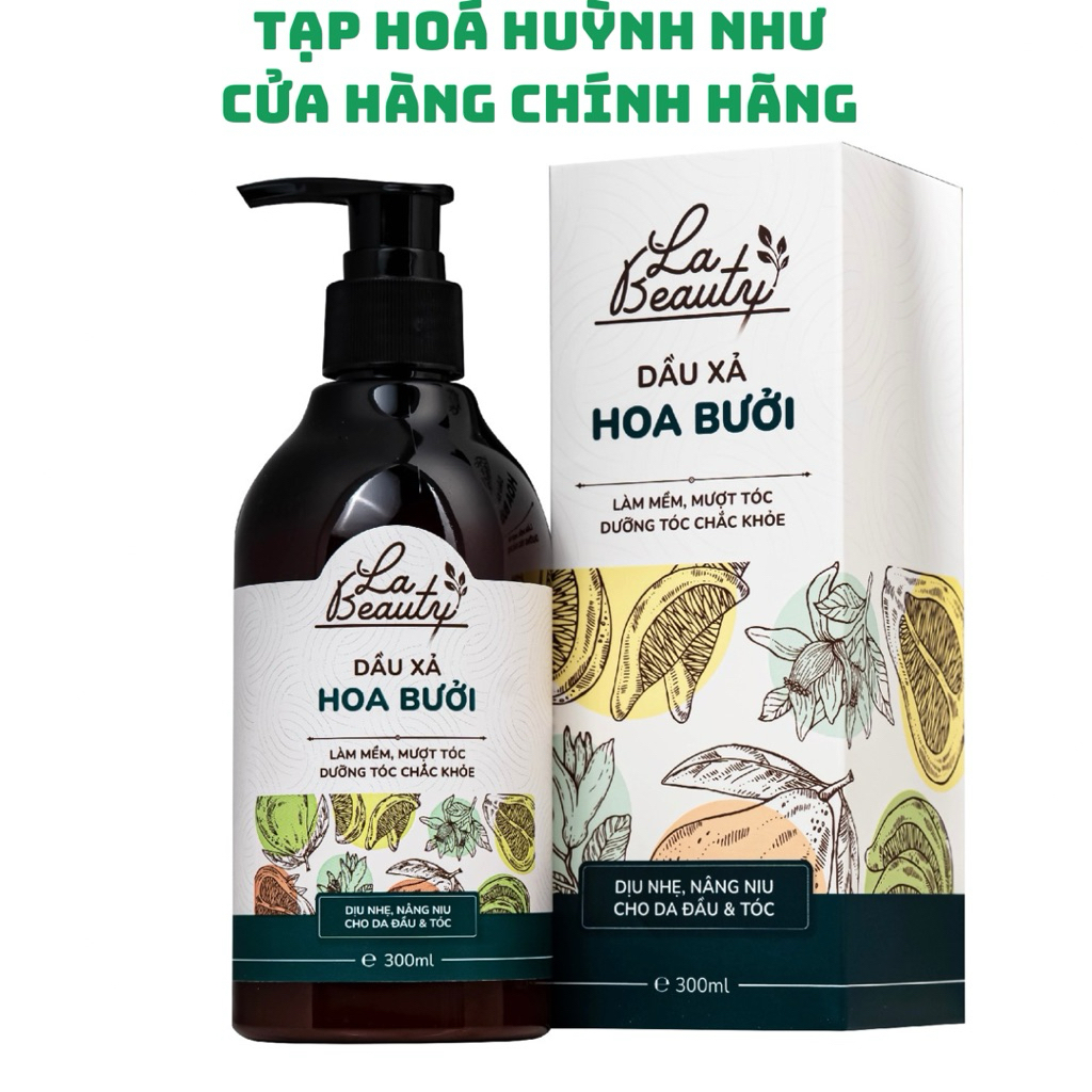 [CHÍNH HÃNG]Dầu xả hoa bưởi La Beauty mượt tóc và giảm gãy rụng (300ml)