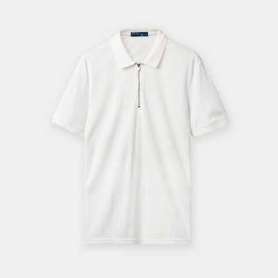 [Sale] Áo polo nam Ben & Tod R1300 BB146 chất liệu cotton co giãn, thoáng mát, thiết kế khóa kéo Regular