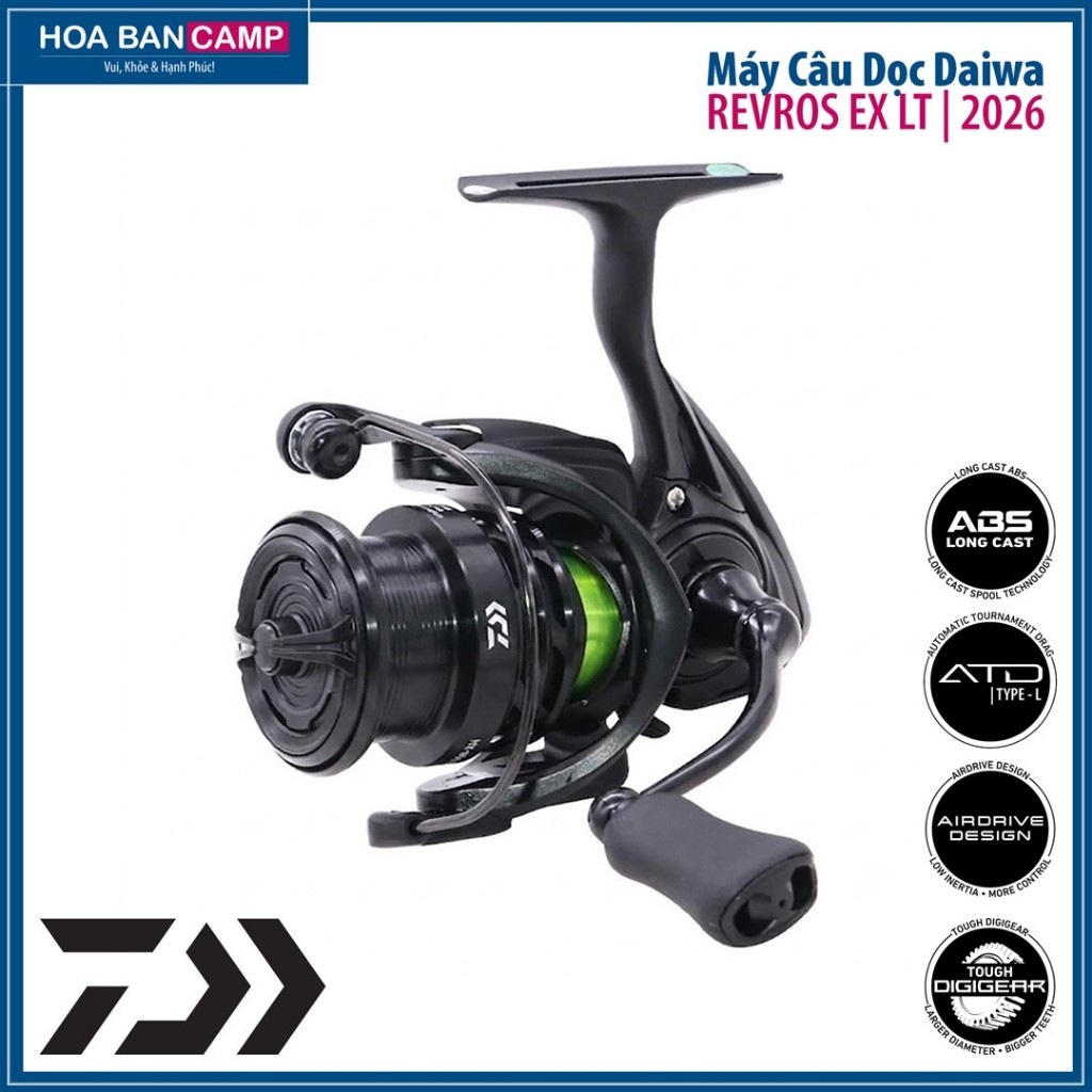 Máy Câu Dọc Daiwa Revros EX LT | 2026