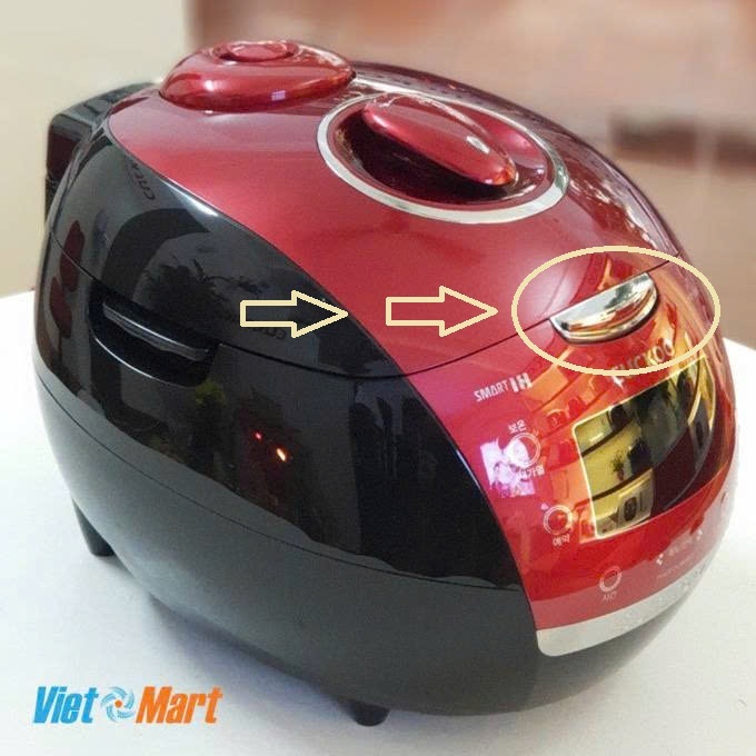 Lẫy, khóa nắp nồi cơm Cuckoo CRP-N0680SR nồi 1.08L