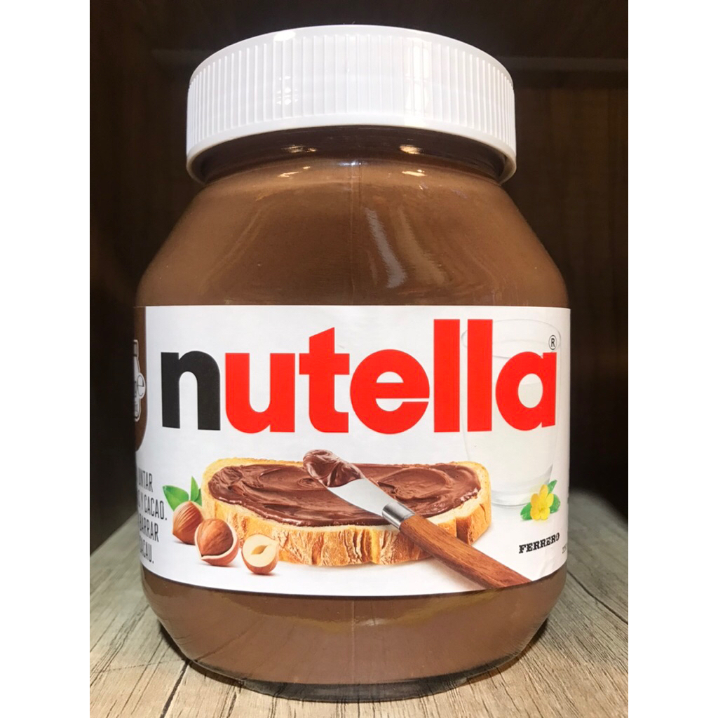 24/01/2027-Nội địa Đức - Bơ phết hạt phỉ socola Nutella 750g HỦ THỦY TINH TO