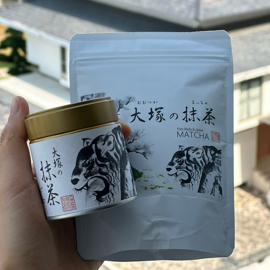 Matcha Otsuka của hãng Otsuka Tea - trà truyền thống nhật bản (lon 40g) - Mauvezom