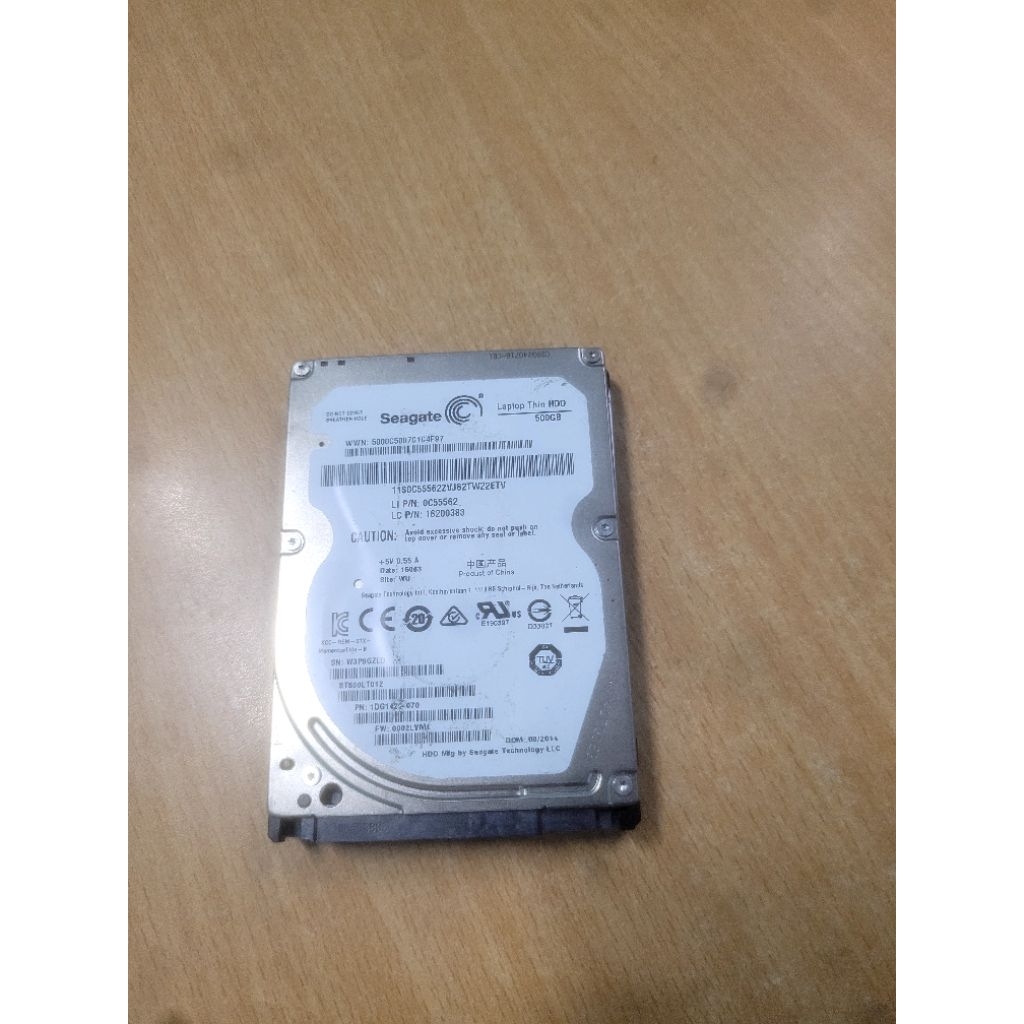HDD LAPTOP SEAGATE 500G CŨ