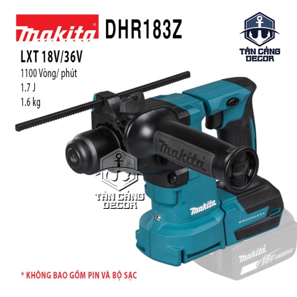 Máy Khoan Bê Tông Dùng Pin 18V Makita DHR183