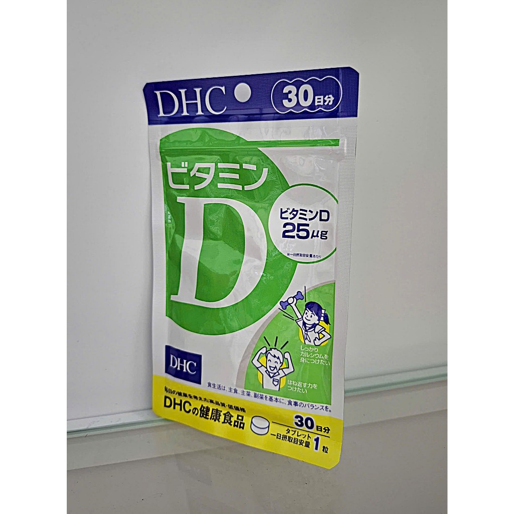 Bổ sung vitamin D giúp hấp thu canxi phòng ngừa loãng xương/ Vitamin D 30 Days G-30v DHC