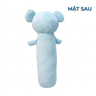Gối Ôm Con Voi Cho Bé 55-70cm – Gối Hình Thú Vải Nhung Co Giãn 4 Chiều, Mềm Mại Êm Ái Cho Trẻ