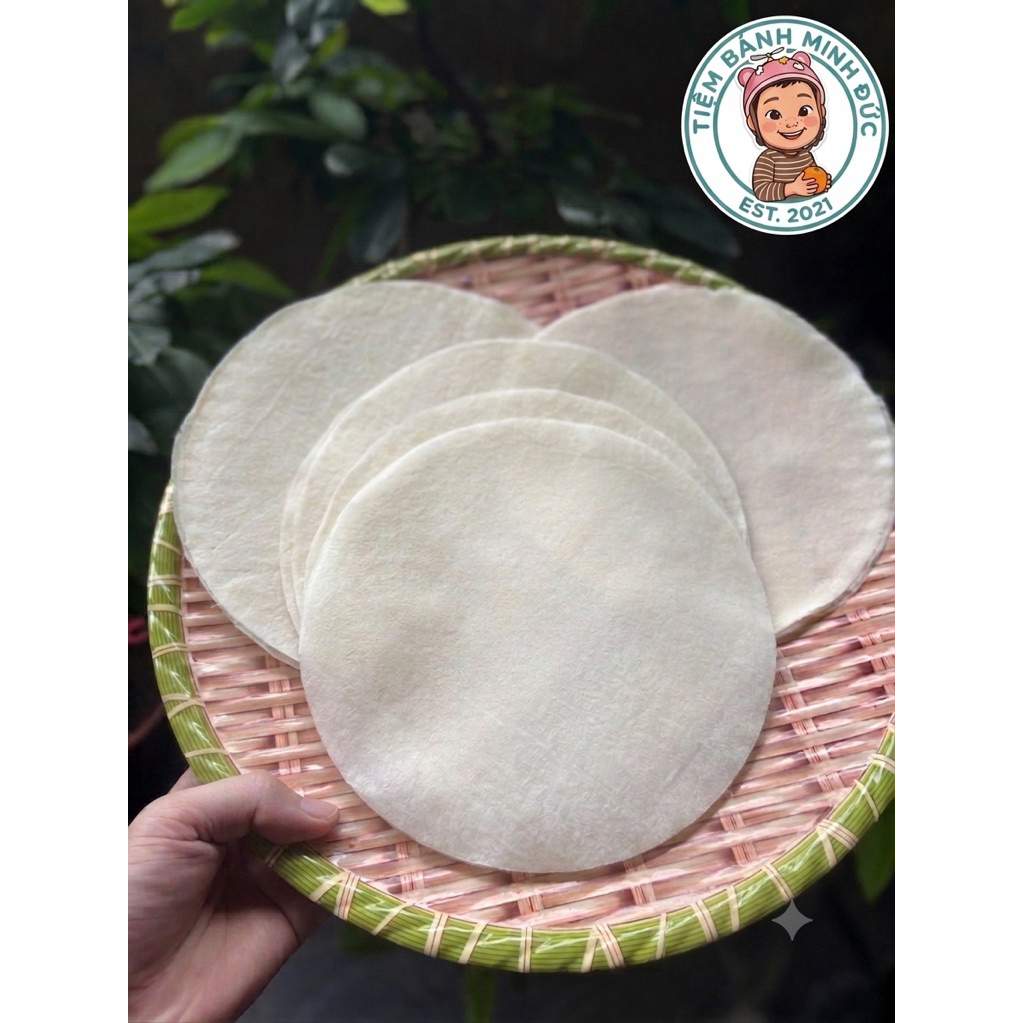 100 lá Bò bía ngọt, vỏ bò bía, bánh da nem, bánh tráng đậu xanh