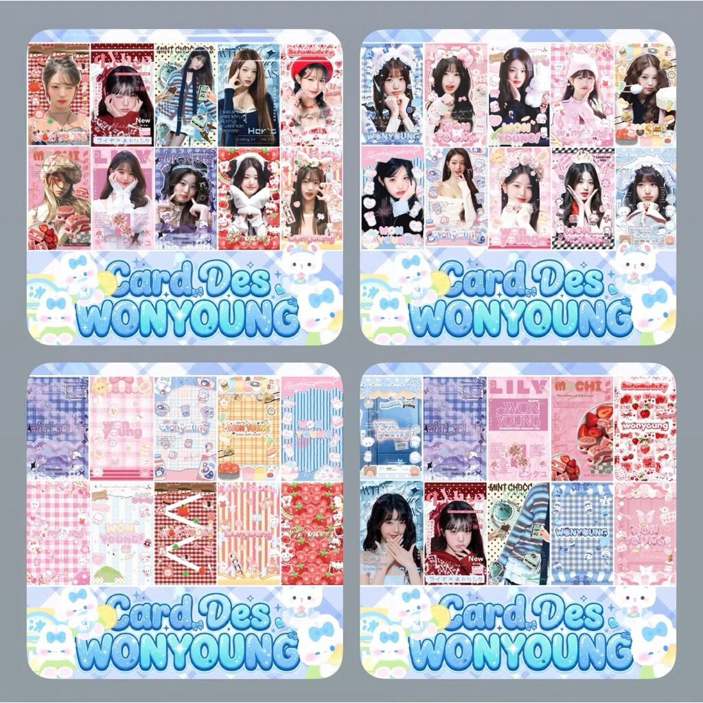 Set Card Des Jang Wonyoung