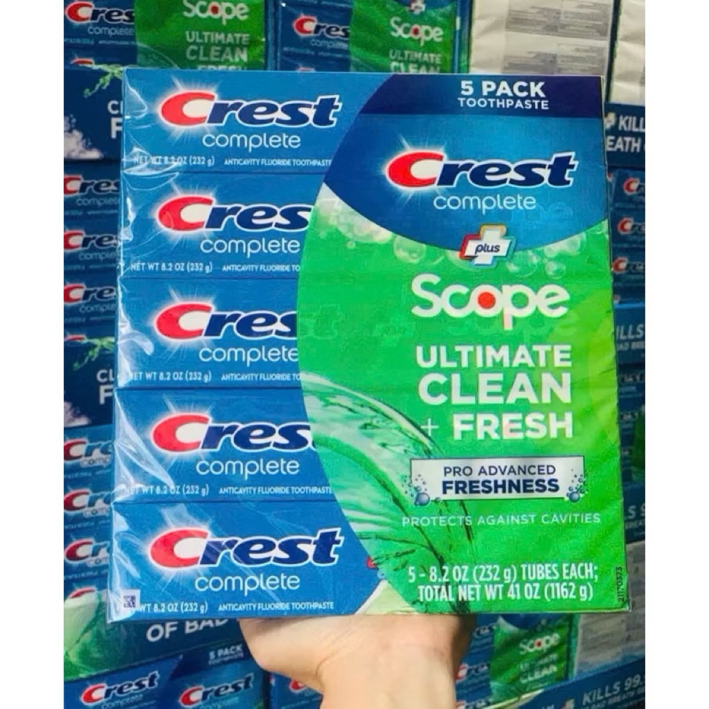 KEM ĐÁNH RĂNG Complete Plus Scope Advanced Freshness 232g