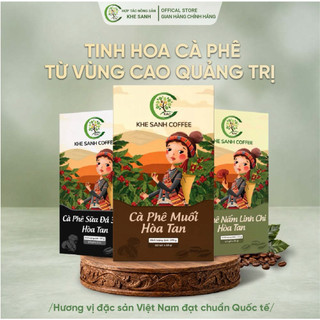 Cà phê Muối hoà tan, cà phê Linh Chi hoà tan, cà phê Sữa đá 3in1 hoà tan