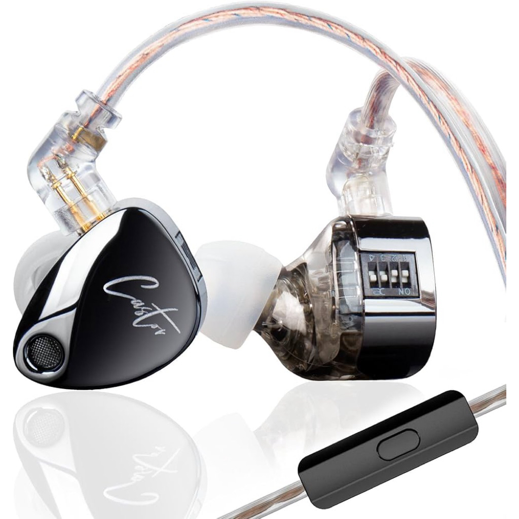 (Creed 2) Tai nghe nhét tai In Ear IEM KZ Castor | HiFi Gaming & Music 2 DD Balance, âm trầm sâu, kh