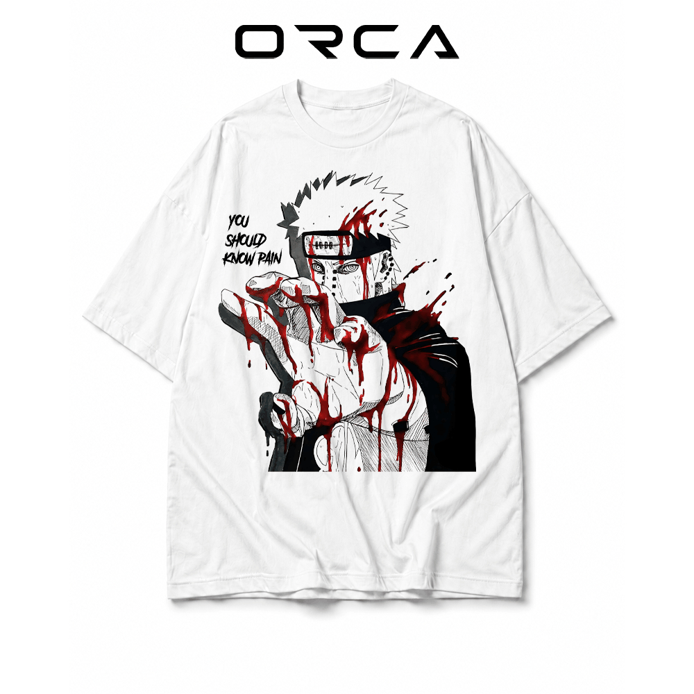 Áo thun Orca in hình Pain Nagato Naruto  - Vải Cotton cao cấp - ORCA1043