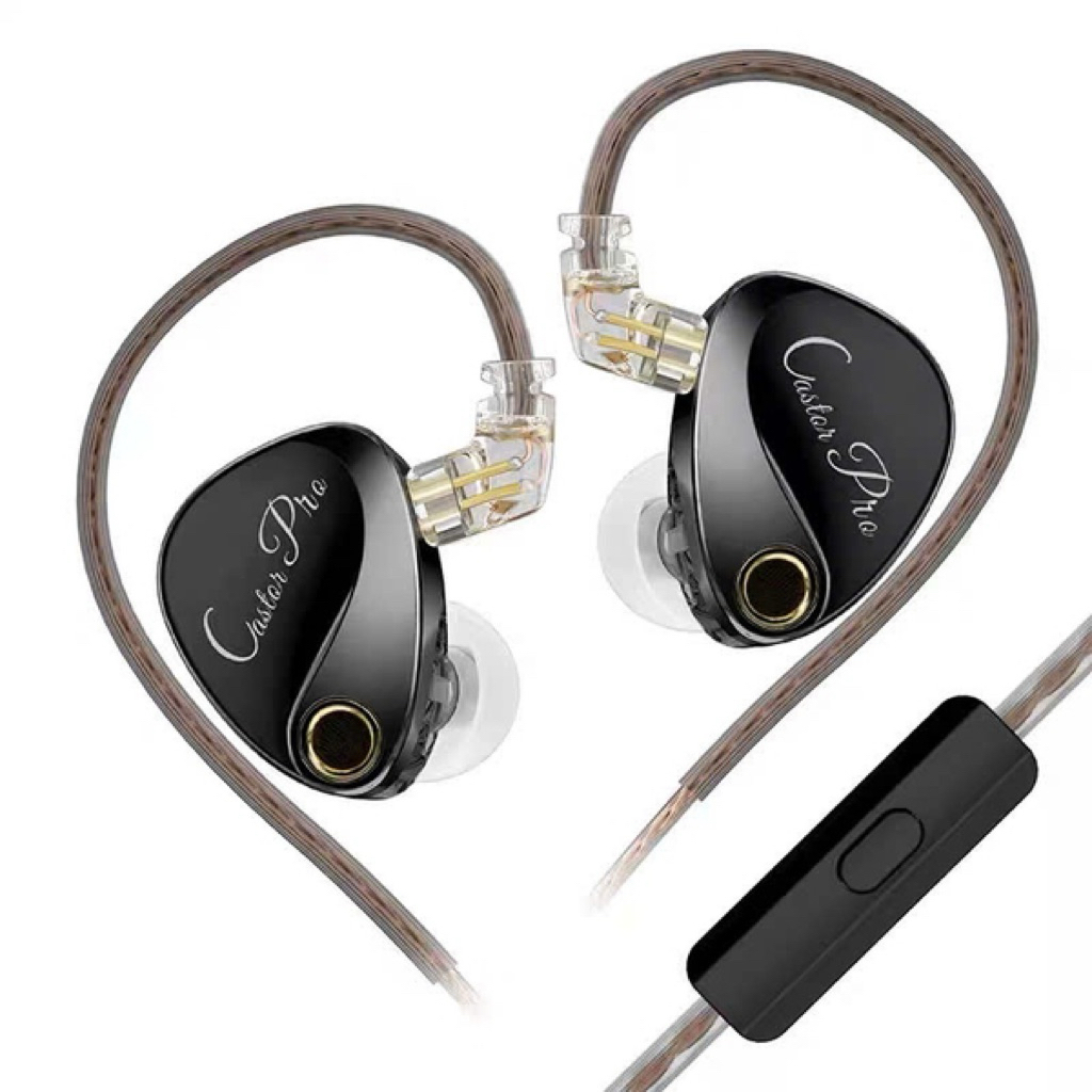 (Creed 2) Tai nghe nhét tai IEM KZ Castor Pro 2 Driver Dynamic (10mm + 10mm) xếp chồng, âm thanh nổi
